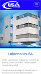 Mobile Screenshot of isalaboratorios.com.ar